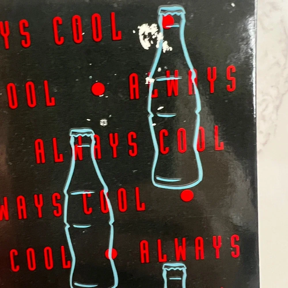 Vintage 1995‎ Coca-Cola Polar Bear Always Cool Folders Set of 3 Y2K 3-Hole Punch